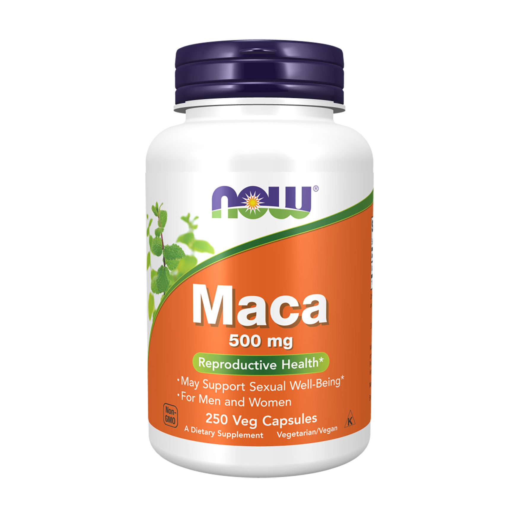 Перуанська Мака NOW Foods Raw Maca 500 мг, 250 капсул